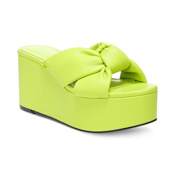 sam edelman凉鞋, Sam Edelman | Women's Grady Knotted Platform Wedge Sandals商品图片 6折