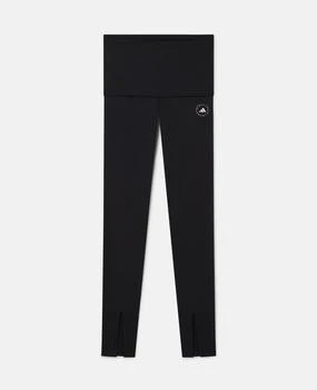 Stella McCartney | Stella McCartney - TrueStrength Split Cuff Yoga Leggings, Woman, Black, Size: L,商家Stella McCartney,价格¥1107