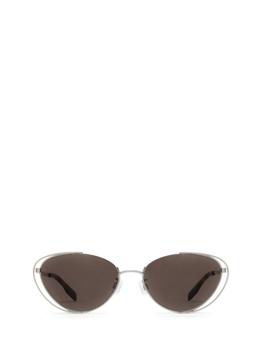 Alexander McQueen | Alexander McQueen MQ0312S ruthenium female sunglasses商品图片,7.3折