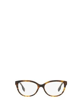 Burberry | Be2357 Top Check / Striped Brown Glasses,商家Italist,价格¥2269