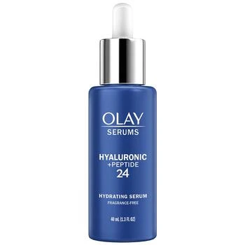 Olay | Hyaluronic + Peptide 24 Serum, Fragrance-Free 第2件5折, 满免