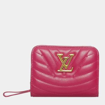 lv新款, [二手商品] Louis Vuitton | Louis Vuitton Pink New Wave Compact Wallet商品图片 9折