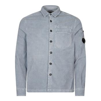 推荐CP Company Cord Overshirt - Infinity Blue商品