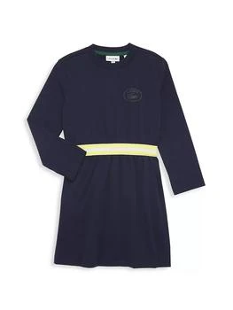 Lacoste | Little Girl's & Girl's Long-Sleeve T-Shirt Dress 