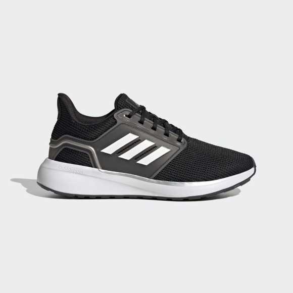 阿迪达斯女鞋高帮鞋, Adidas | 【Brilliant|包邮包税】阿迪达斯 EQ19 RUN W 女生  训练运动鞋 跑步鞋  GY4731 CBLACK/FTWWHT/SILVMT商品图片 额外9折, 包邮包税, 额外九折