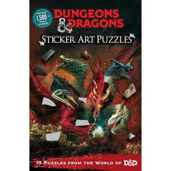 Dungeons & Dragons Sticker Art Puzzles by Steve Behling