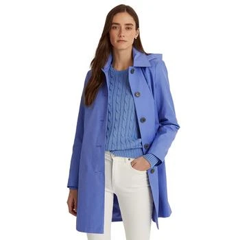 Ralph Lauren | Women's Hooded Raincoat,商家Macy's,价格¥1877