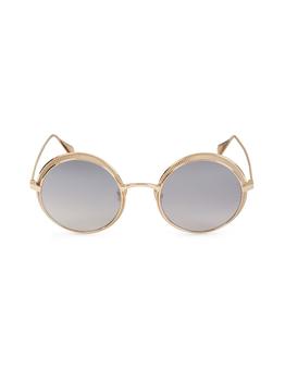 欧米茄海马真假, Omega | 53MM Round Crown-Frame Sunglasses商品图片 3.1折