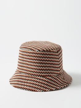 推荐Meril check-jacquard cotton bucket hat商品