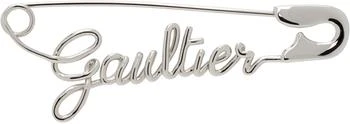 Jean Paul Gaultier | Silver 'The Gaultier Safety Pin' Single Earring,商家Ssense US,价格¥1530