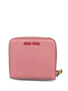推荐MIU MIU matelassé small zip around wallet商品
