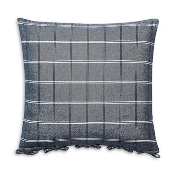 Ralph Lauren | Eva Windowpane Decorative Pillow, 18" x 18"商品图片,6折, 独家减免邮费