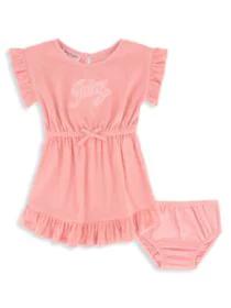 product Baby Girl's 2-Piece Striped Dress & Bloomers Set image