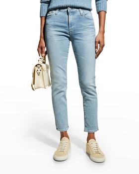推荐Prima Mid-Rise Cropped Denim Skinny Jeans商品