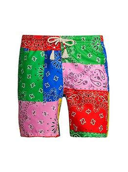 商品Mc2 Saint Barth | Handkerchief Swim Shorts,商家Saks Fifth Avenue,价格¥852图片