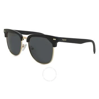 Polaroid | Polarized Grey Square Unisex Sunglasses PLD 4121/S 0003/M9 52 2.1折, 满$200减$10, 满减