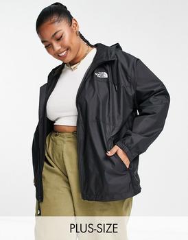 The North Face Plus Sheru jacket in black,价格$111.70