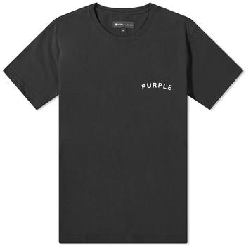 商品Purple Brand | Purple Brand Clean Jersey Logo T-Shirt,商家END. Clothing,价格¥980图片
