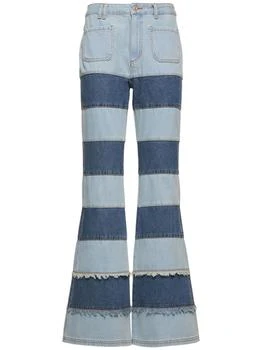ANDERSSON BELL | Mahina Block Patchwork Straight Jeans 5.4折×额外8.5折, 独家减免邮费, 额外八五折