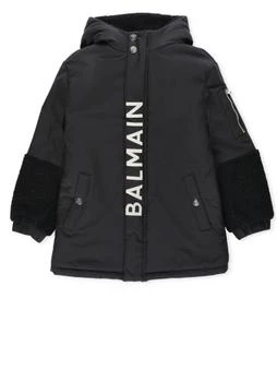 Balmain | Padded Jacket With Logo 8.1折