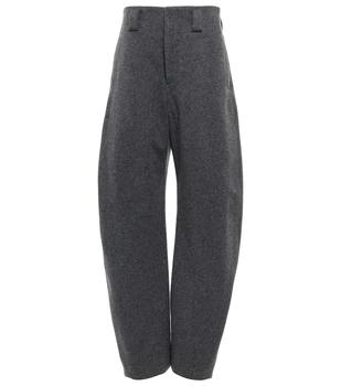 lemaire北京, Lemaire | Curved high-rise wool-blend pants商品图片 