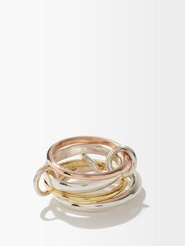商品Spinelli Kilcollin | Hyacinth 18kt gold and sterling-silver ring,商家MATCHESFASHION,价格¥13522图片