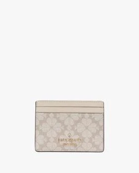 Kate Spade | Signature Spade Flower Small Slim Card Holder,商家Kate Spade Outlet,价格¥217