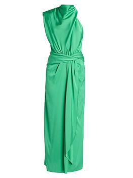 商品JOHANNA ORTIZ | Sleeveless Twisted Silk Gown,商家Saks Fifth Avenue,价格¥13389图片