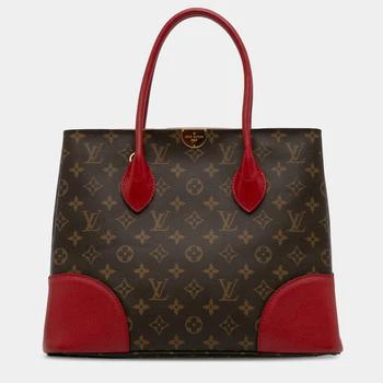 [二手商品] Louis Vuitton | Louis Vuitton Brown Leather Monogram Flandrin 