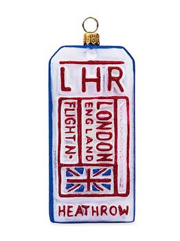 product JTW London Luggage Tag Ornament image