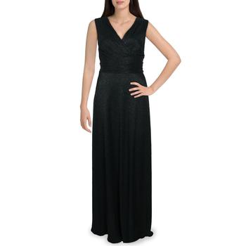 拉夫劳伦连衣裙是什么牌子, Ralph Lauren | Lauren Ralph Lauren Womens Surplice Gathered Cocktail and Party Dress商品图片 1.4折