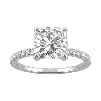 商品Charles & Colvard | Moissanite Engagement Ring (2-5/8 ct. t.w. DEW) in 14k White Gold,商家Macy's,价格¥8264图片