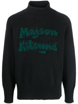 推荐MAISON KITSUNE' - Logo Wool Turtle-neck Jumper商品