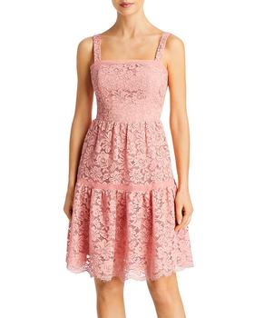 AQUA | Lace Tiered Dress - 100% Exclusive商品图片,3.1折×额外7.5折, 额外七五折
