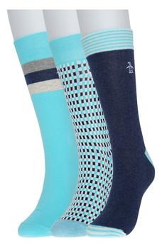 product Drifted Solid Crew Socks - Pack of 3 image