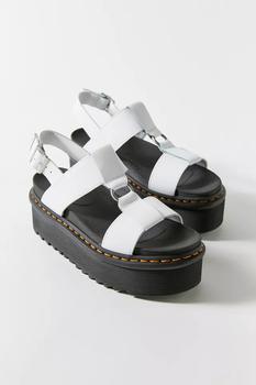 推荐Dr. Martens Francis Leather Strap Platform Sandal商品