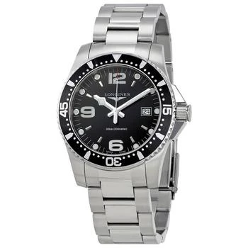 Longines | HydroConquest Black Dial Men's 41mm Watch L37404566 7折, 满$75减$5, 满减