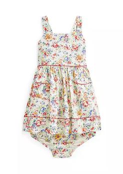 商品Baby Girls Floral Cotton Dress & Bloomer图片