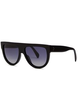Celine | Black D-frame sunglasses商品图片,