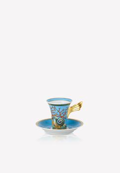 商品Versace Home Collection | Les Tresors de la Mer Cup and Saucer Set,商家Thahab,价格¥1830图片