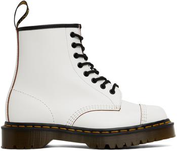 推荐White 'Made In England' 1460 Bex Boots商品