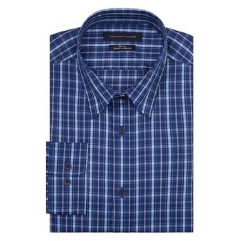 Tommy Hilfiger | Men's Tech The No Tuck Slim Fit Stretch Dress Shirt商品图片,