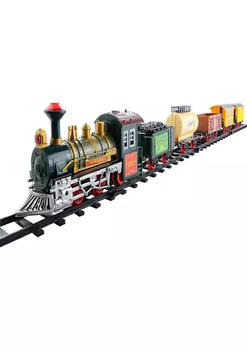 推荐18-Piece Lighted and Animated Continental Express Train Set with Sound商品