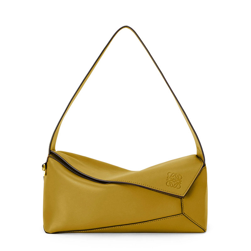 Loewe | 【预售3-7天】LOEWE/罗意威 22新款Puzzle Hobo系列 女士赭色纳帕小牛皮单肩手提腋下包流浪包A510J67X01-8110商品图片,7.9折×额外9.5折, 包邮包税, 额外九五折