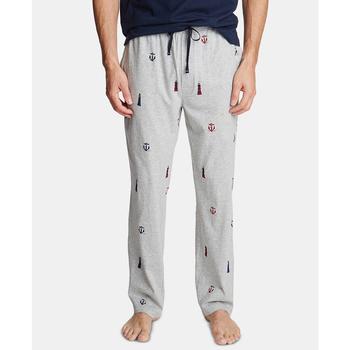 商品Men's Printed Cotton Pajama Pants图片