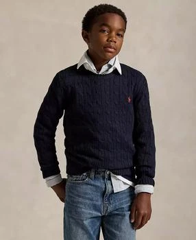 Ralph Lauren | Big Boys Cable-Knit Cotton Sweater,商家折扣挖宝区,价格¥508