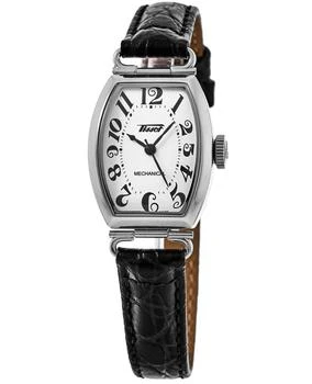 Tissot | Tissot Heritage Porto Mechanical White Dial Leather Strap Women's Watch T128.161.16.012.00 7.2折, 独家减免邮费