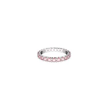 商品Swarovski | Crystal Round Cut Pink Matrix Ring,商家Macy's,价格¥885图片