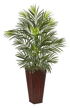 商品NEARLY NATURAL | 41-Inch Areca Palm Bamboo Planter,商家Nordstrom Rack,价格¥922图片