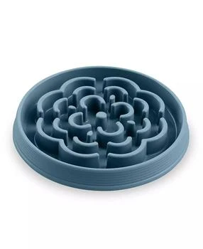 TarHong | Slow Chow Medallion Large Feeder, Teal, 13" X 1.6", 7 Cups,Pp,Set Of 2,商家Macy's,价格¥247